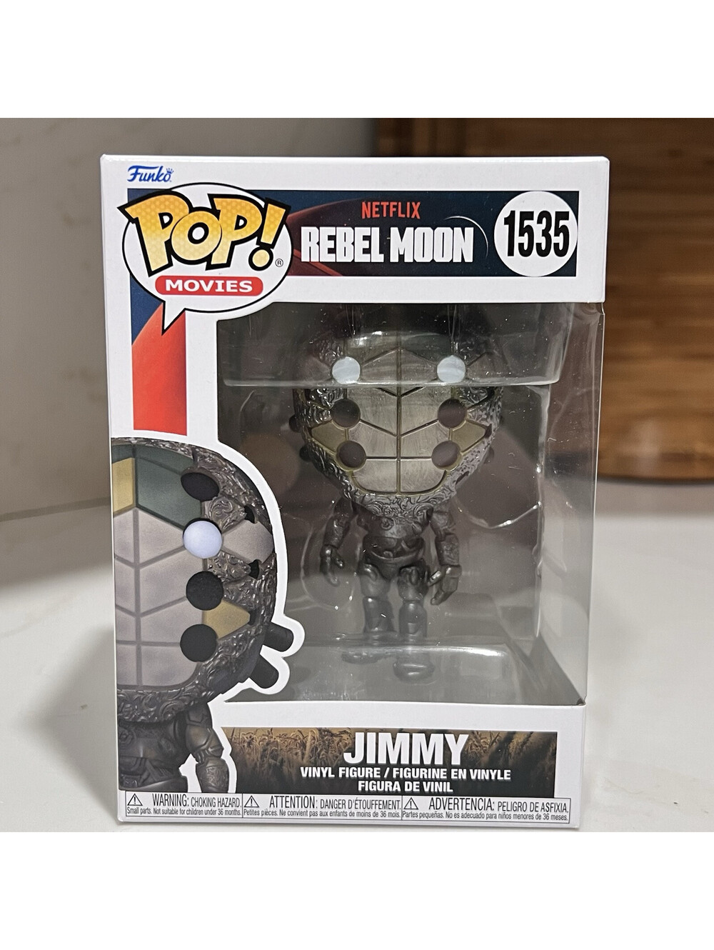 Funko POP! Movies Rebel Moon Jimmy #1535 Netflix NISB New Unopened